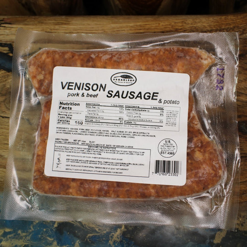 VENISON SAUSAGE - Campo Meat