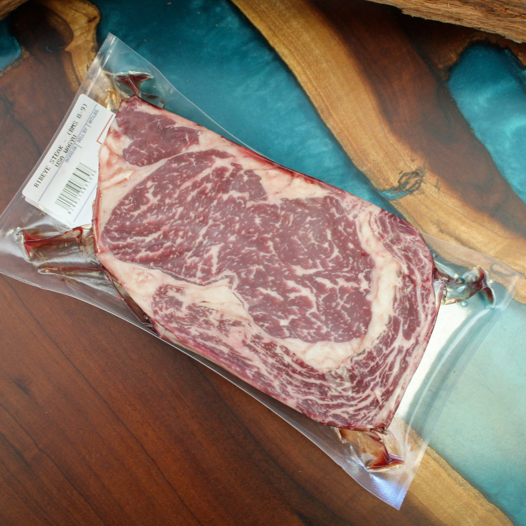 AMERICAN WAGYU RIBEYE STEAK BMS 8 - 9 - Campo Meat