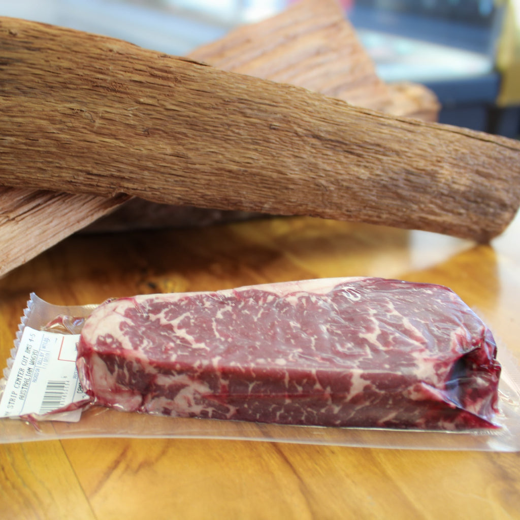 AUSTRALIAN WAGYU NY STRIP CENTER CUT (BMS 4 - 5) - Campo Meat