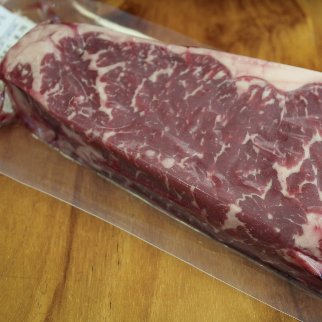 AUSTRALIAN WAGYU NY STRIP CENTER CUT (BMS 4 - 5) - Campo Meat