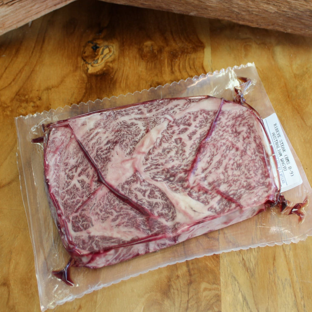 AUSTRALIAN WAGYU RIBEYE STEAK 8 - 9 - Campo Meat