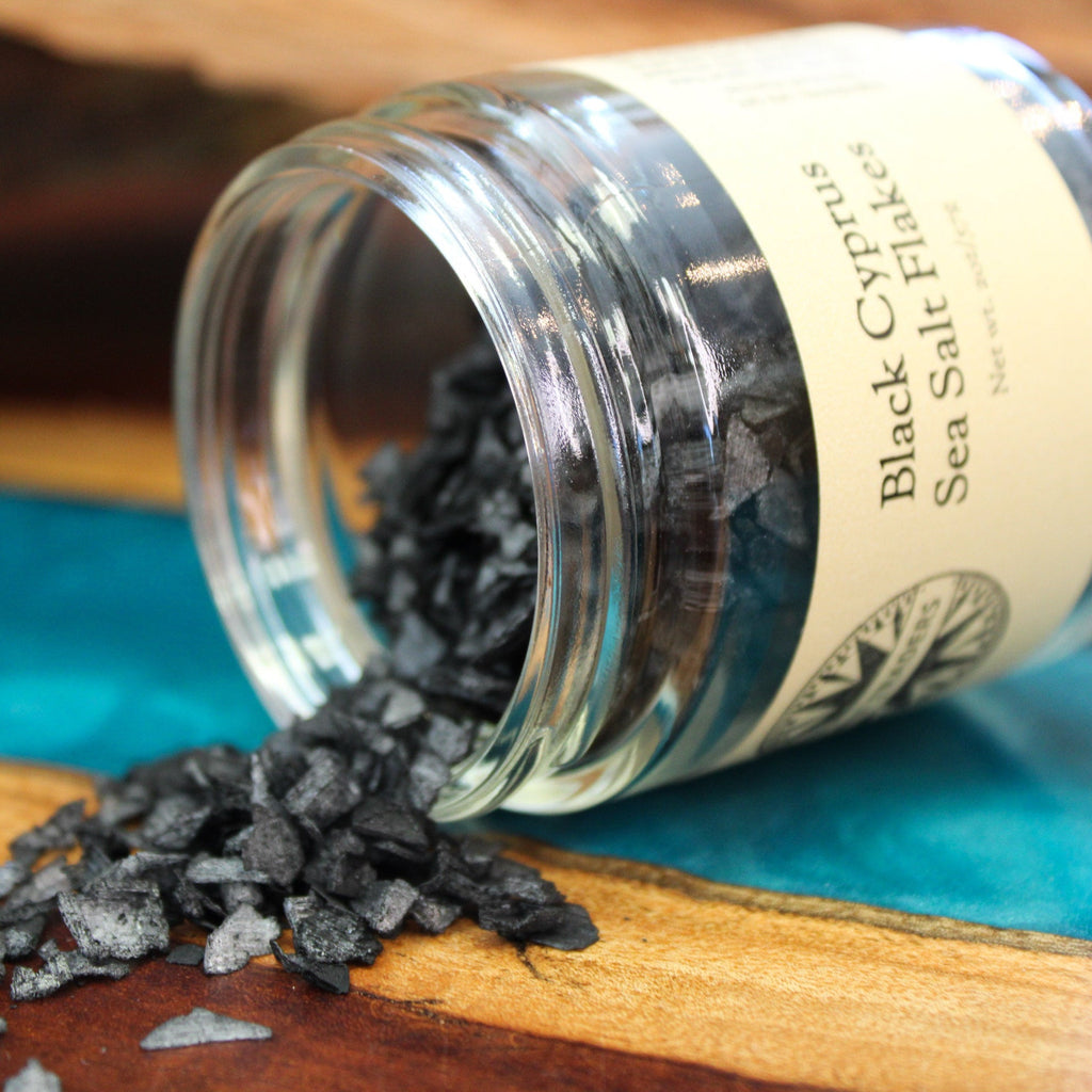 BLACK CYPRUS SEA SALT FLAKES - Campo Meat