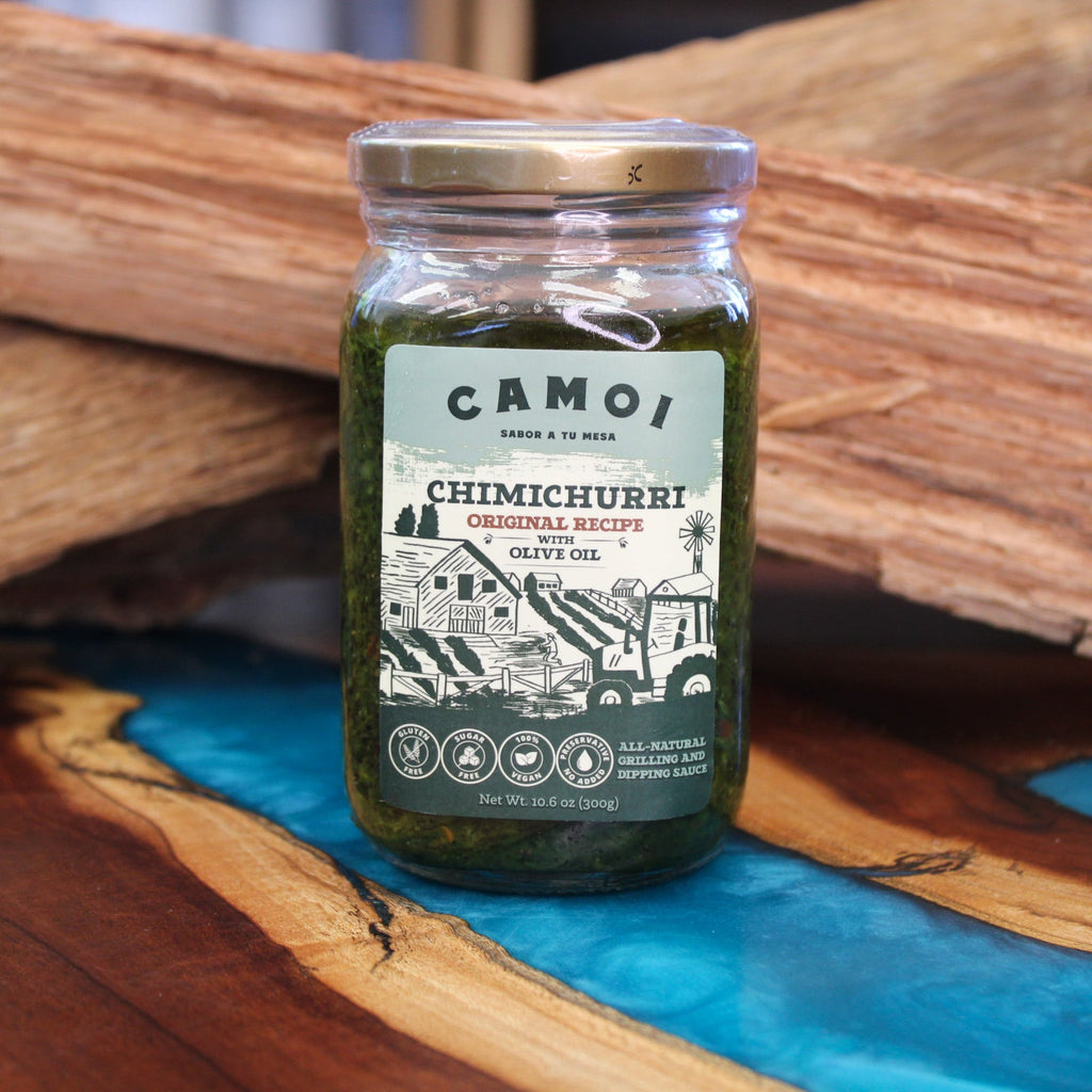 CAMOI CHIMICHURRI — ORIGINAL (WITH OLIVE OIL) — 10.6 oz - Campo Meat