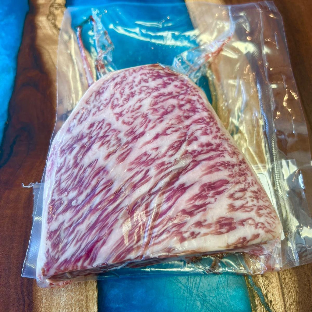MIYAZAKI WAGYU A5 NY STRIP (HALVES) 7oz - Campo Meat