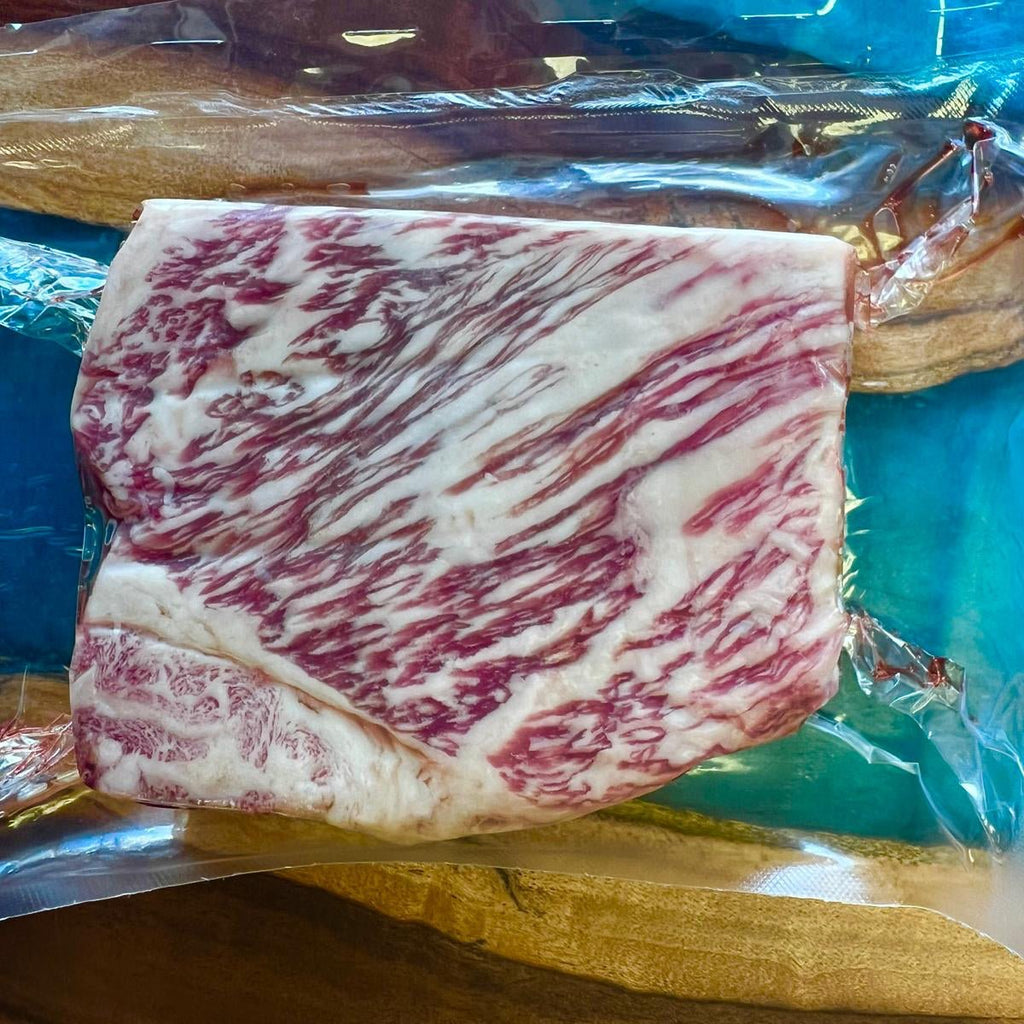 MIYAZAKI WAGYU A5 NY STRIP (HALVES) 7oz - Campo Meat