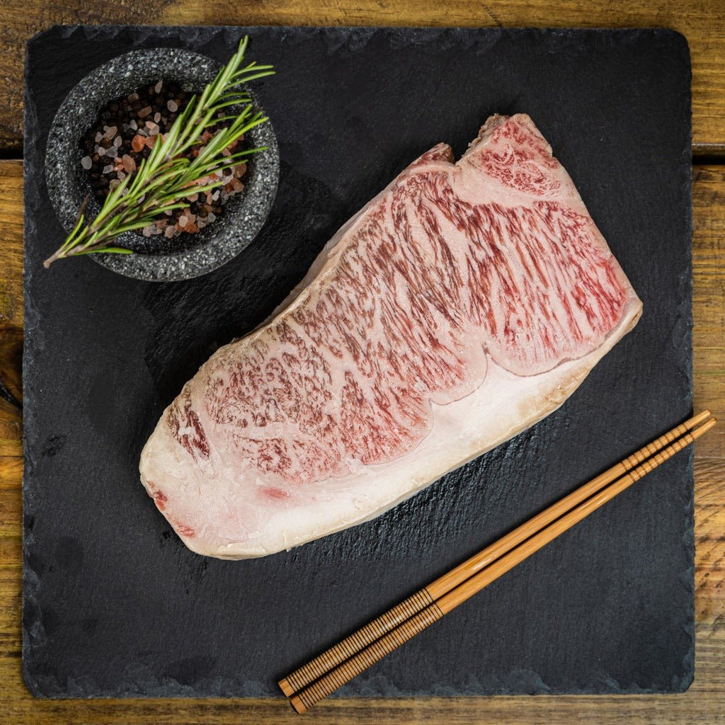 KAGOSHIMA A5 WAGYU NY STRIP - Campo Meat