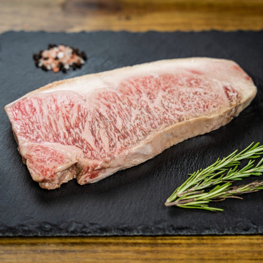 Japanese A5 Wagyu Striploin Steak  Order Delivery or Pick Up – The Butcher  Shoppe